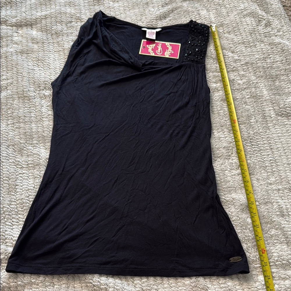 Candie's Black Fitted Tank Top Brand new